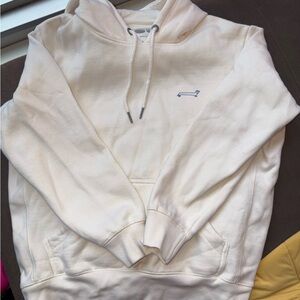 Molly B Cream Hoodie with Subtle Logo